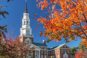 An autumn day at Colby College in Maine