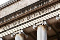 Columbia University inscribed on the Library facade