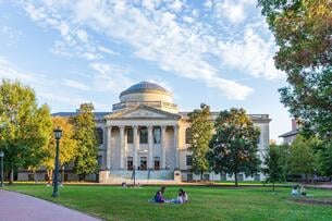 A photo of UNC Chapel Hill's campus.