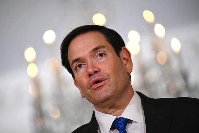 U.S. Secretary of State Marco Rubio.