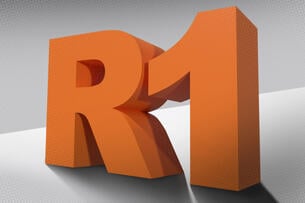 An illustration of the abbreviation "R1" in large, orange text, against a background of negative space. 